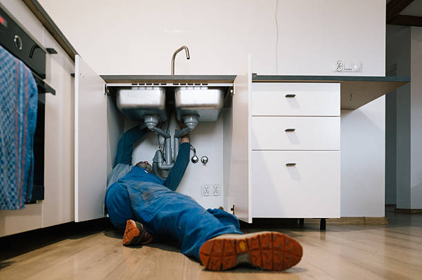 Professional Drain Cleaning technician working in Pawling, NY